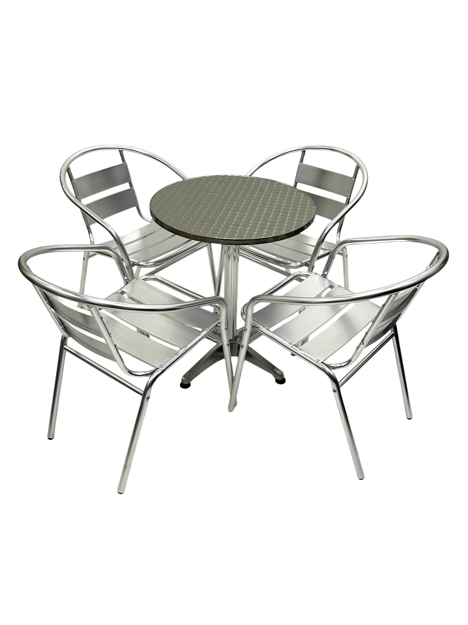 Aluminium Cafe Set