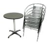 Aluminium Cafe Set