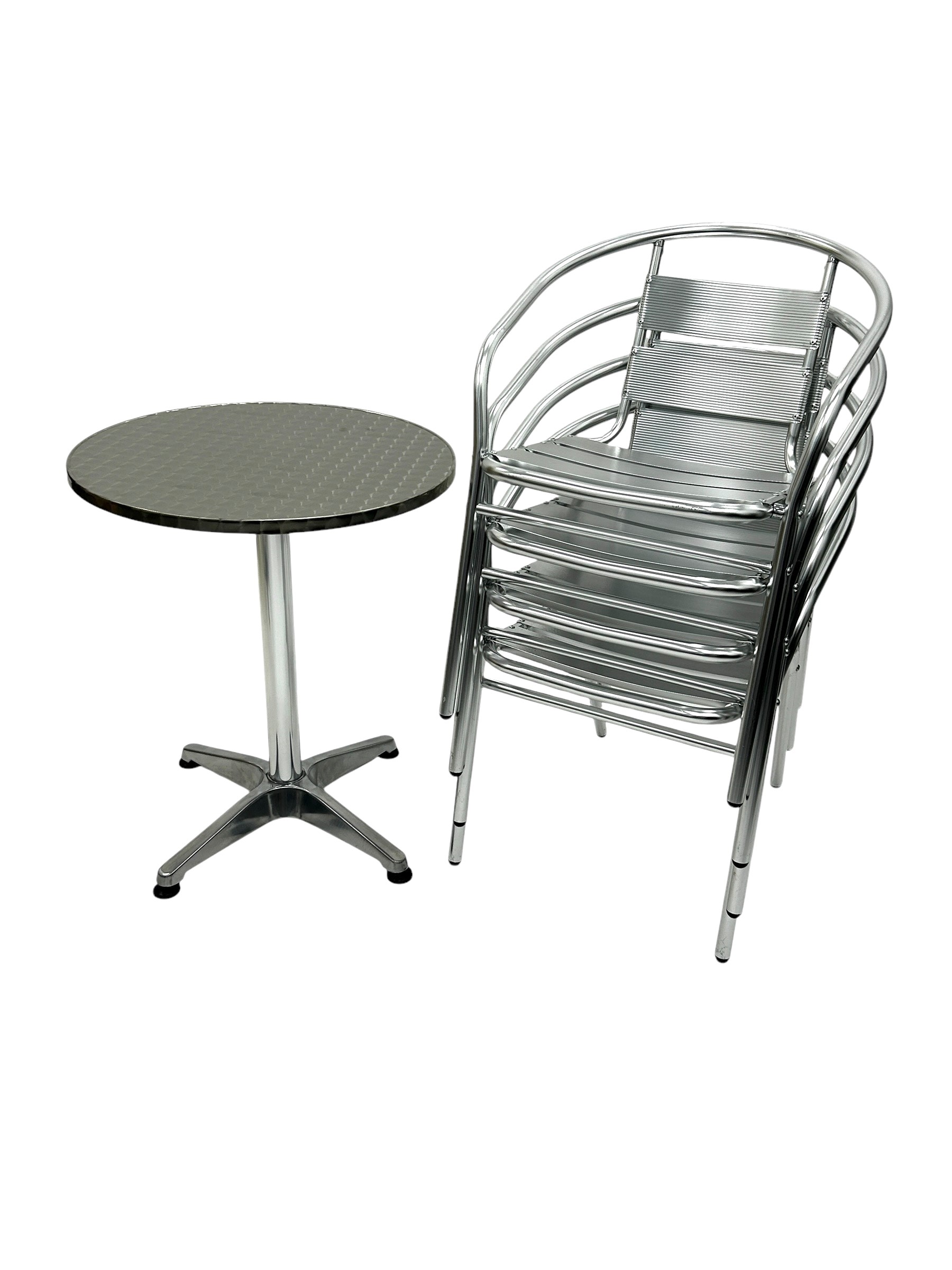 Aluminium Cafe Set