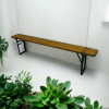 Ex Hire Wooden Folding Benches - BE Furniture Sales