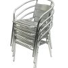 Aluminium Stacking Chair