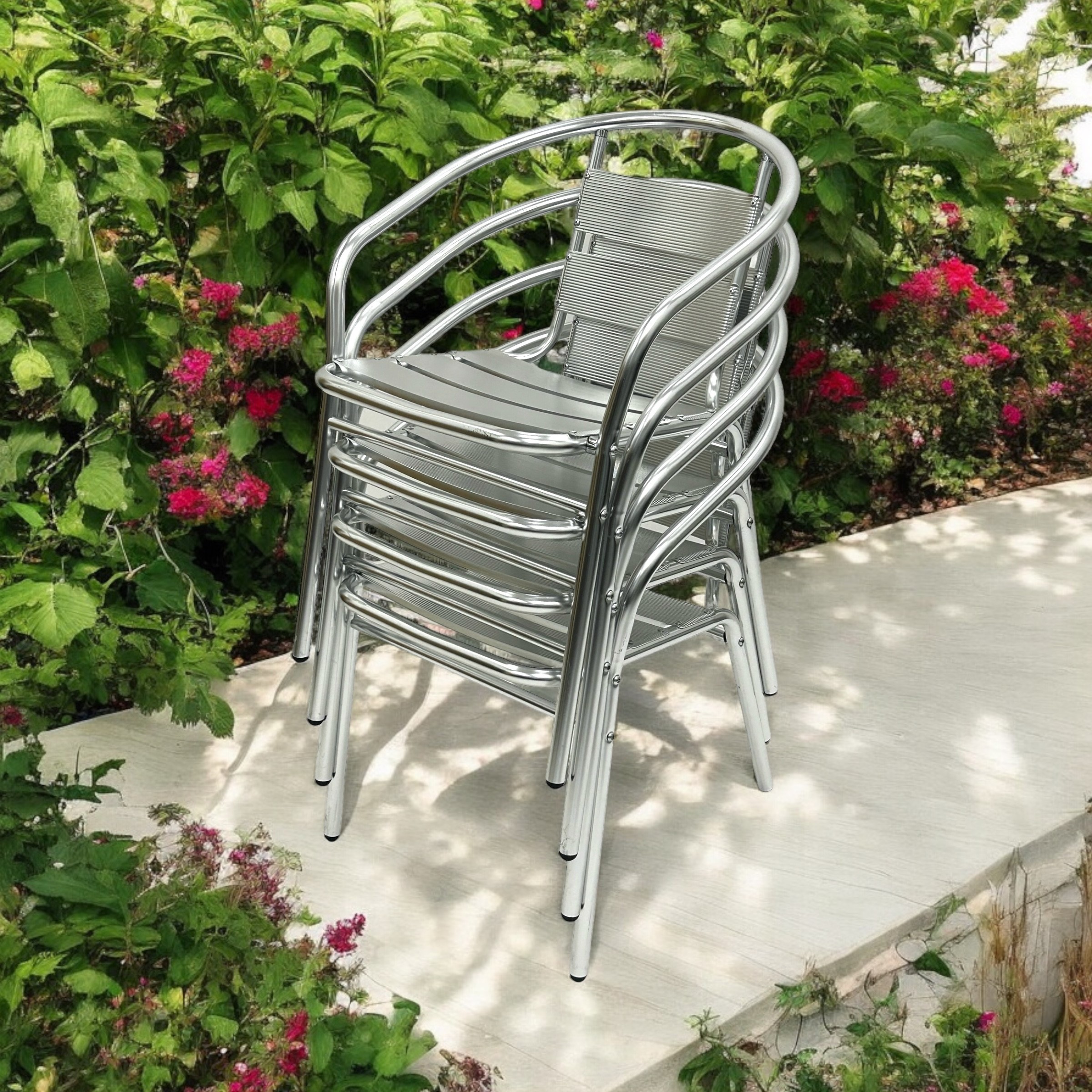 Aluminium Stacking Chair