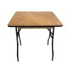 Square Varnished Table Desk