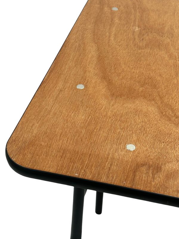 Square Varnished Table Desk