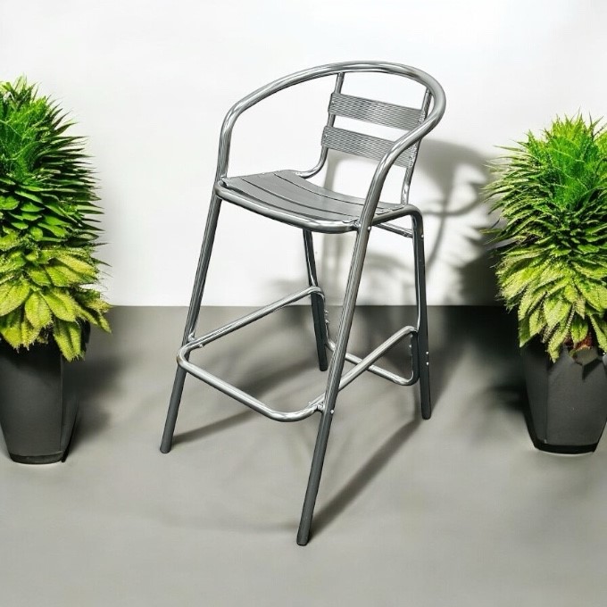 Aluminium Bar Stools - BE Furniture Sales