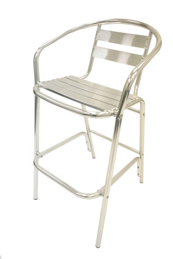 Aluminium High Stool - BE Event Hire