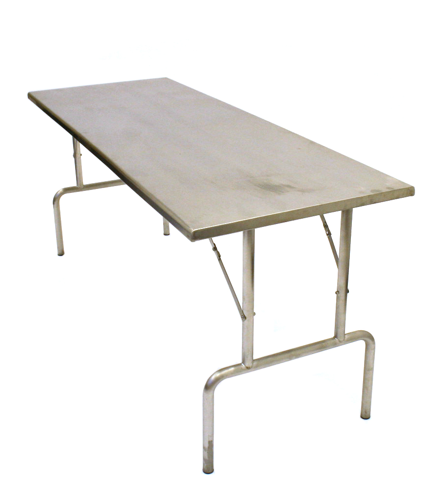 Stainless Steel Catering Table - 6' x 2'3