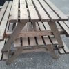 Ex Hire Wooden Picnic Bench