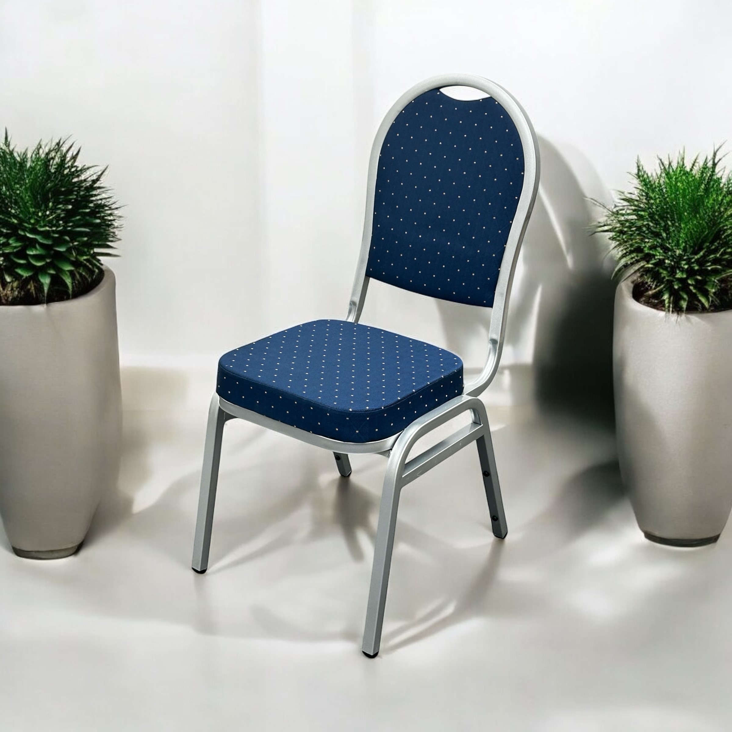 Premium Blue Banquet Chairs - BE Furniture Sales