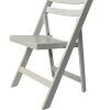 White Wooden Folding Chairs