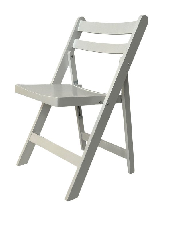 White wood folding chairs for sale sale