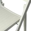 White Wooden Folding Chairs