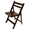 Brown Wooden Folding Chair