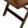 Brown Wooden Folding Chair