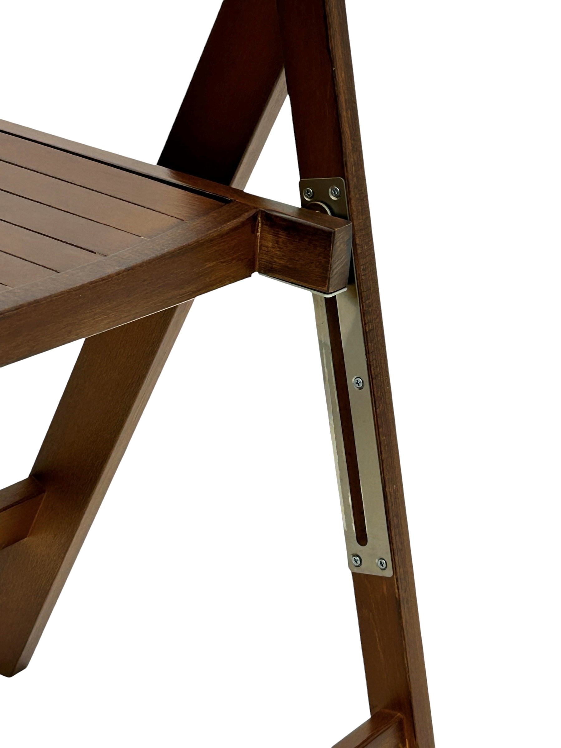 Brown Wooden Folding Chair