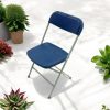 Blue Folding Chair