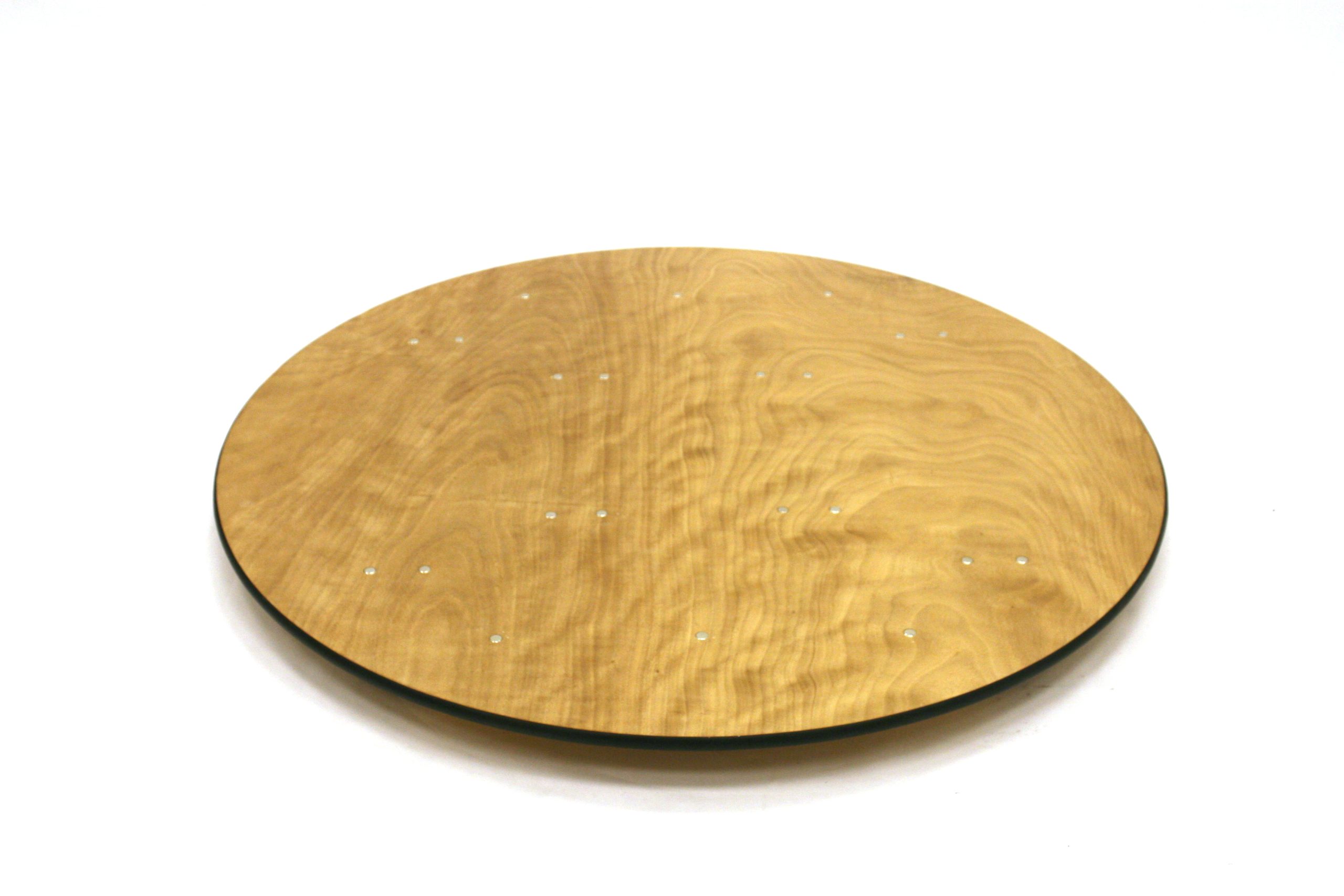 4 ft Round Varnished Banqueting Table