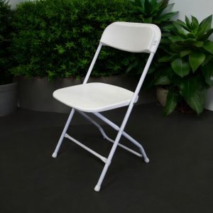 White Folding Chair