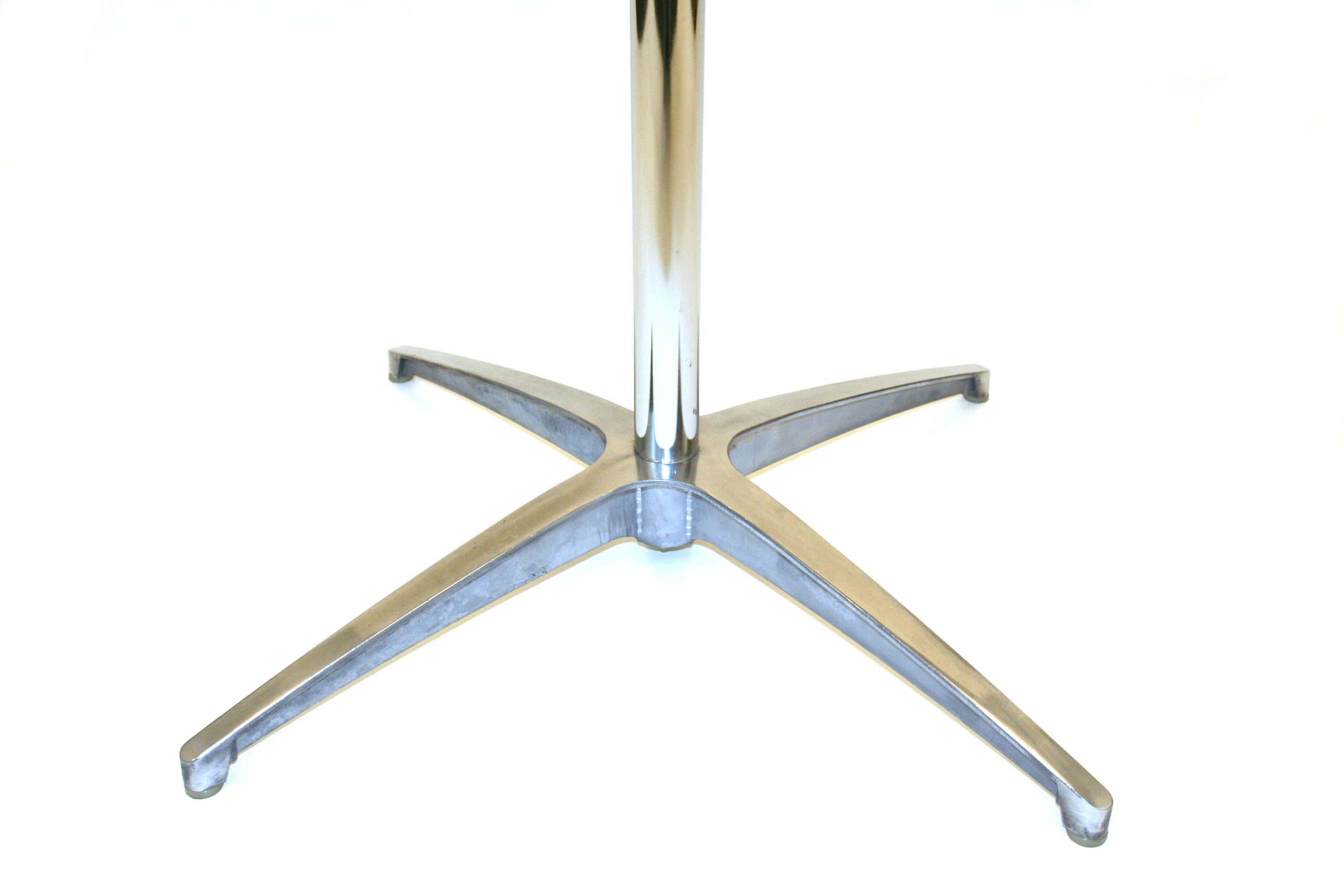 Varnished bistro table leg - BE Furniture Sales