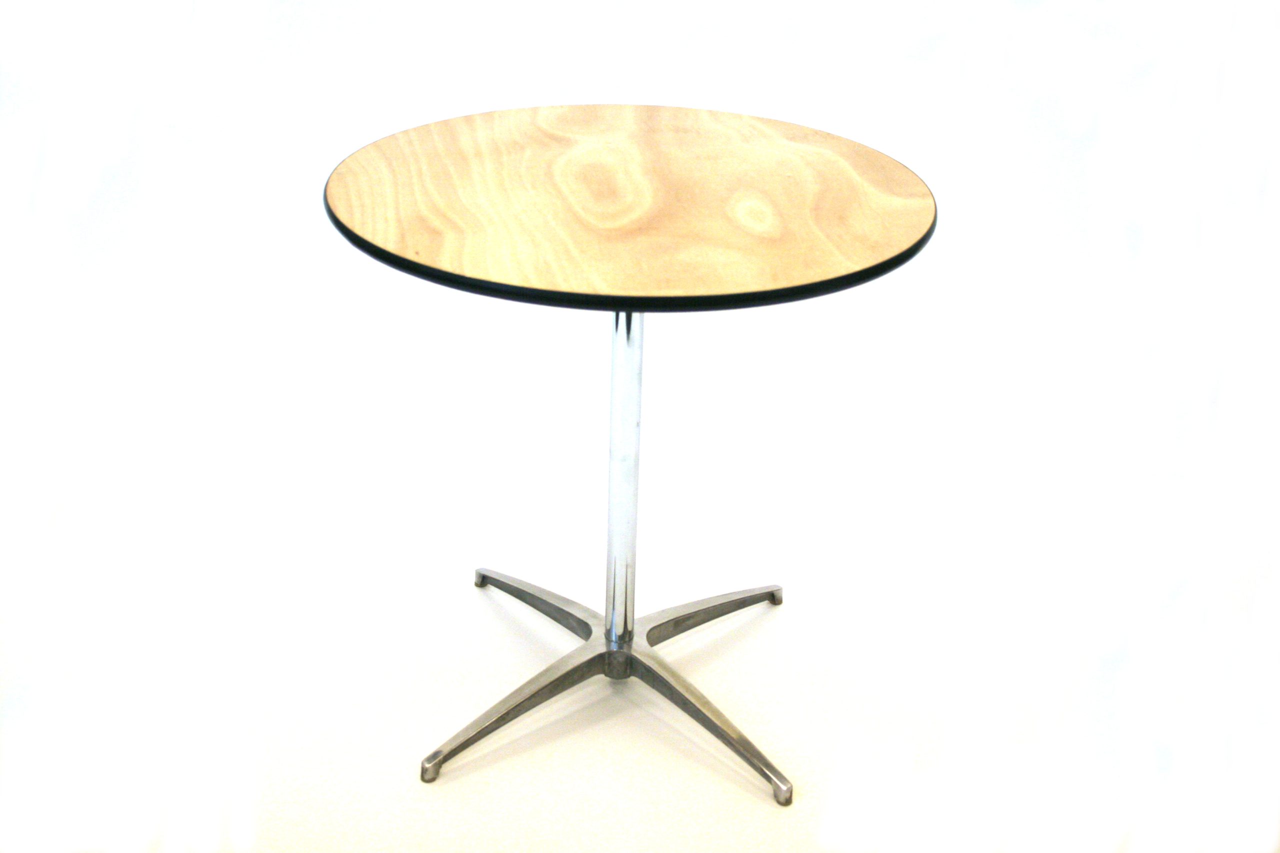 Round Bistro Tables with Wooden Top for Sale - BE Furniture Sales