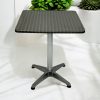 Aluminium Square Bolero Pedestal Table - BE Furniture Sales