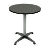 Aluminium Round Bolero Pedestal Table