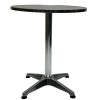 Aluminium Round Bolero Pedestal Table