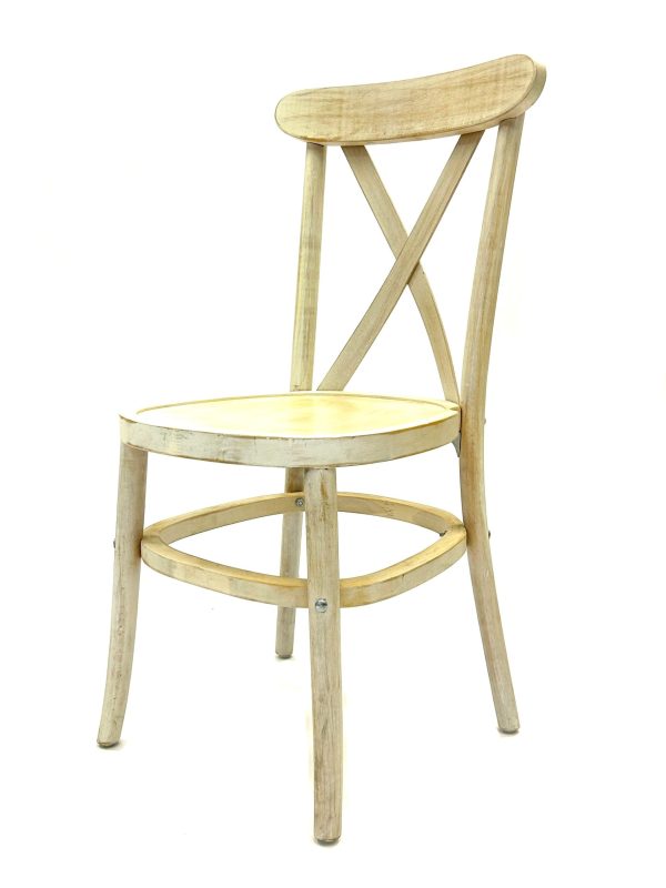 Cross back farmhouse chairs sale