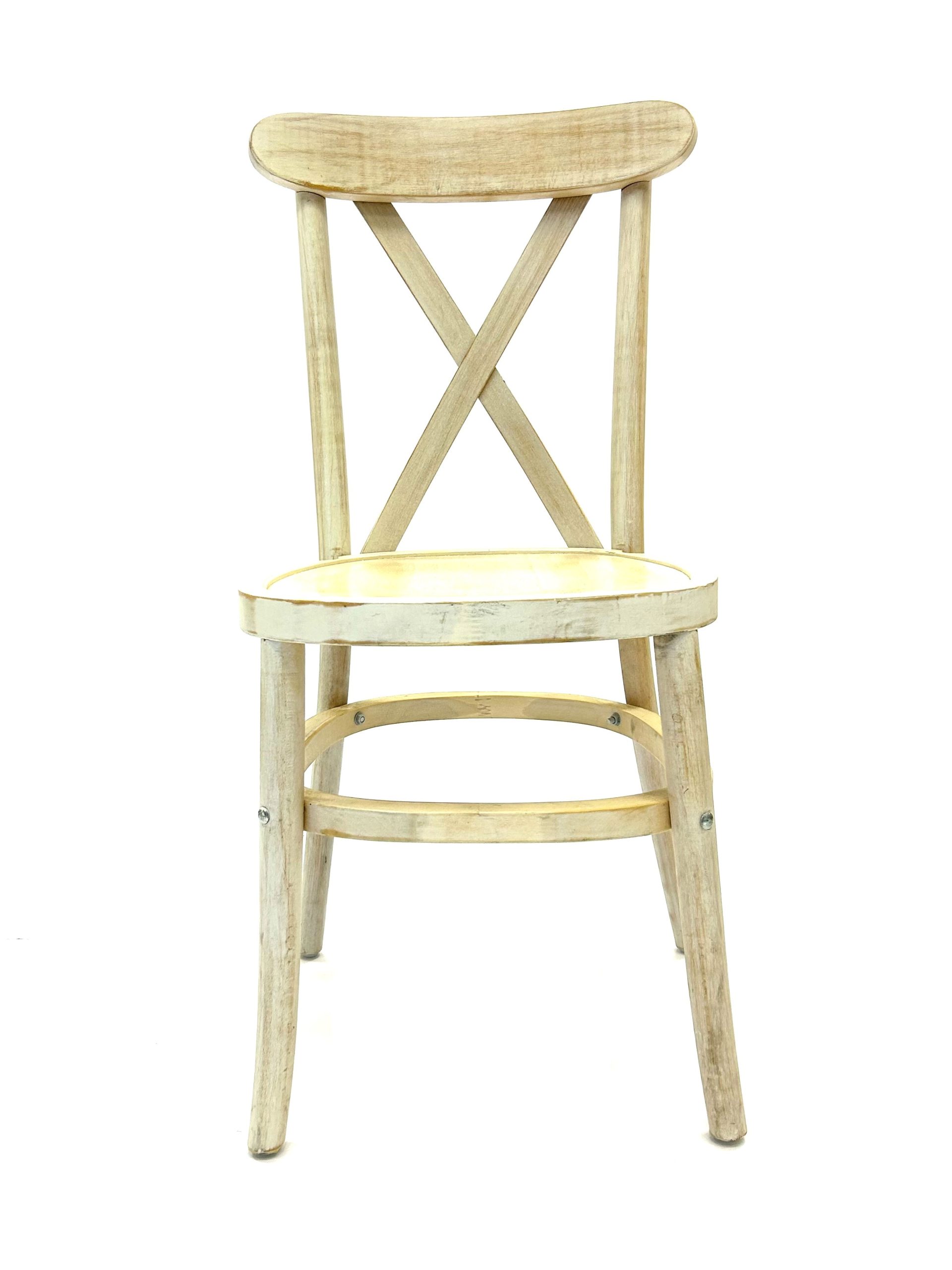 Farmhouse Limewash Crossback Chairs