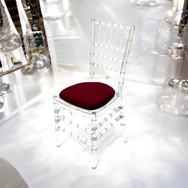 Crystal Chiavari Chairs Weddings Functions Events BE Furniture Sales