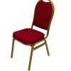 Used Red & Gold Banquet Chair