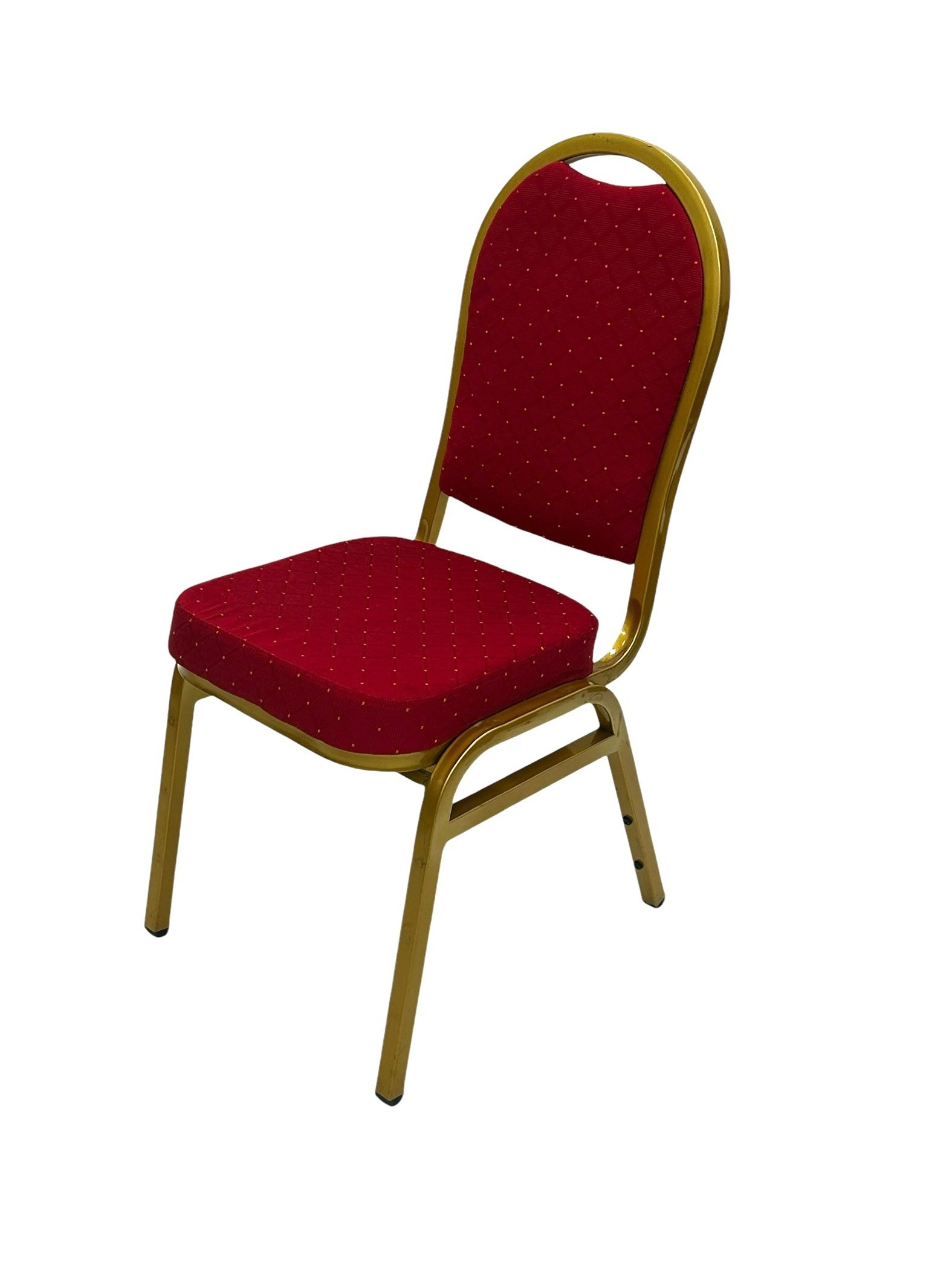 Used Red & Gold Banquet Chair