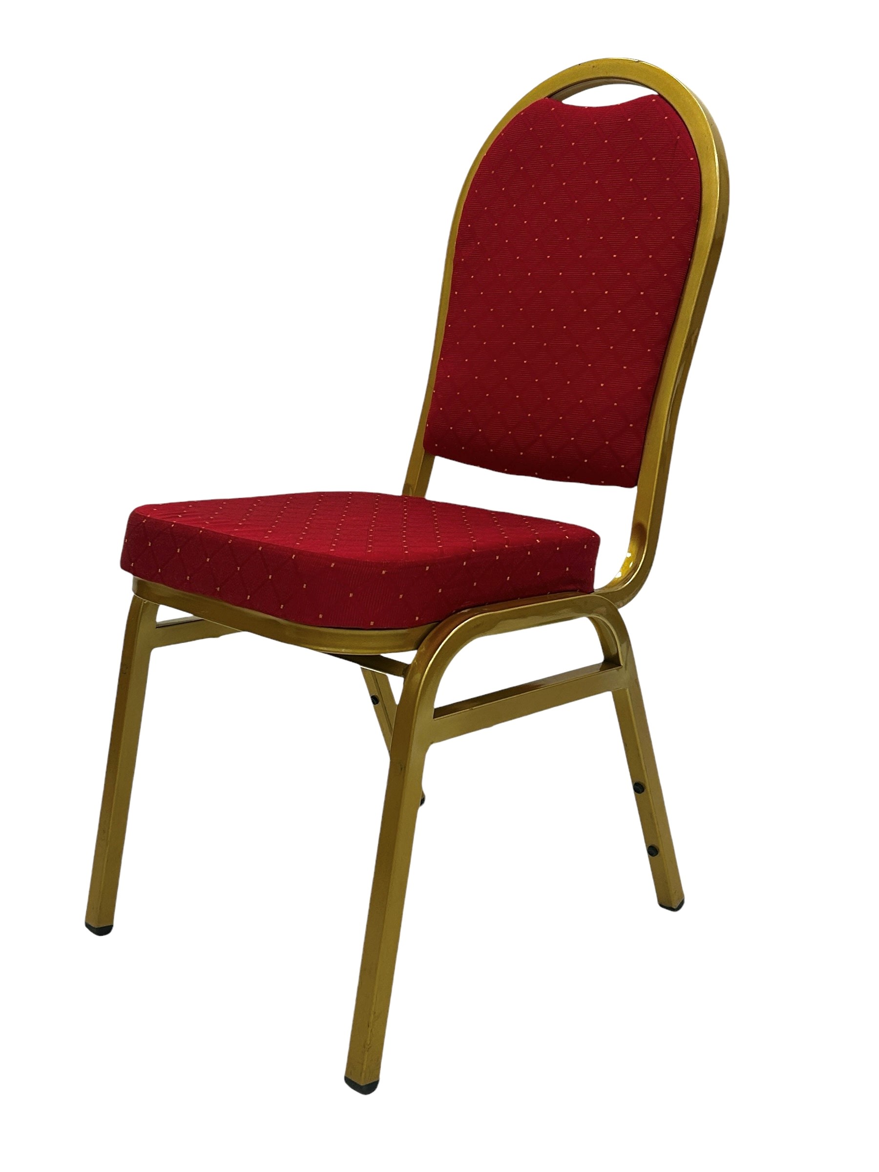 Used Red & Gold Banquet Chair