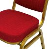 Used Red & Gold Banquet Chair