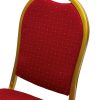 Used Red & Gold Banquet Chair