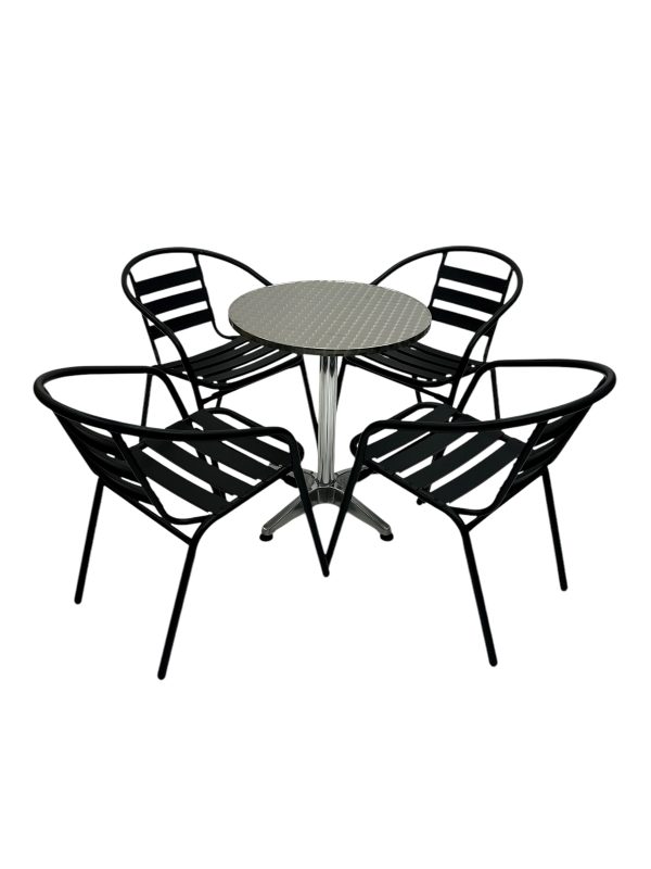 Black Steel Furniture Set