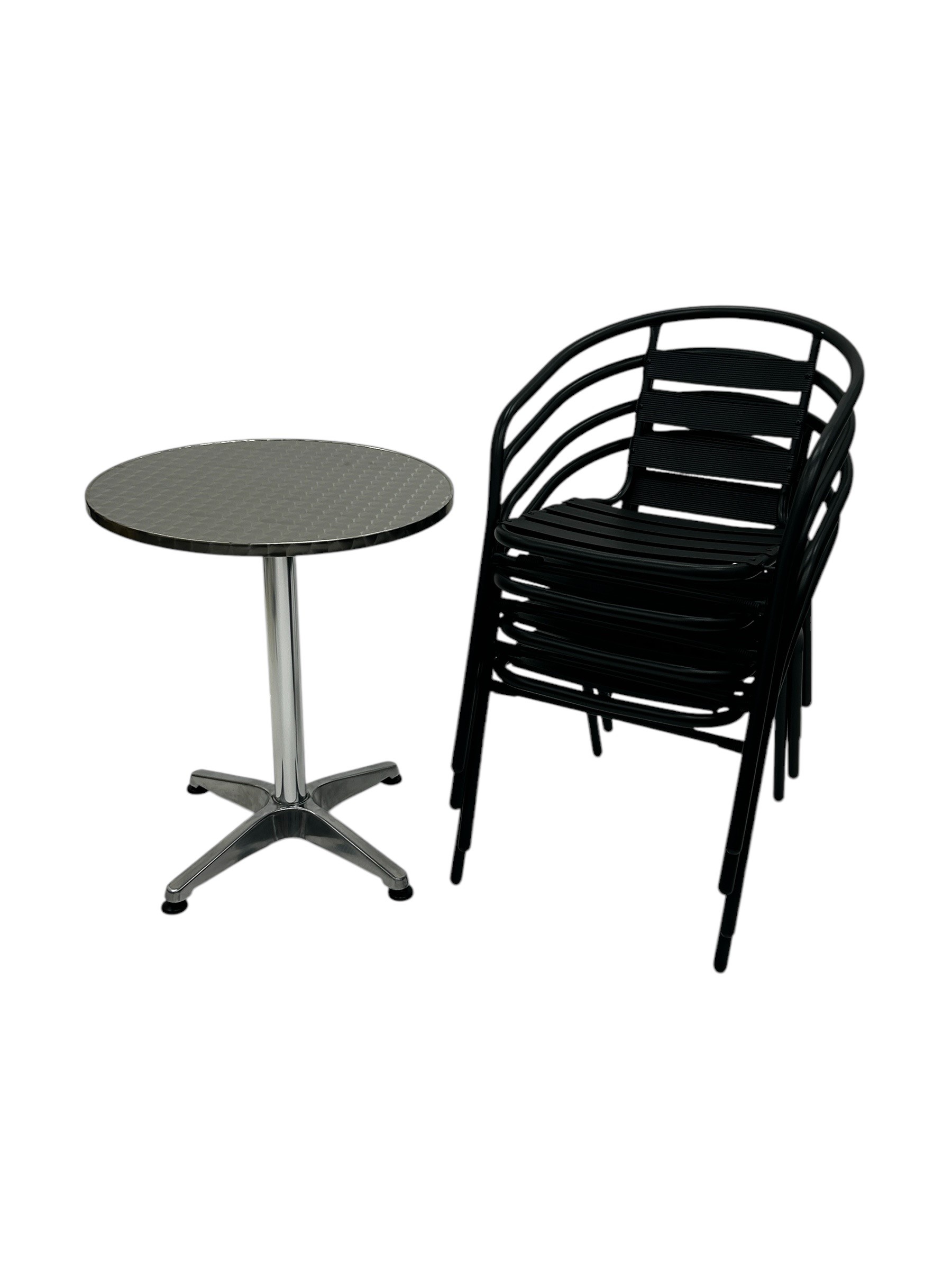 Black Steel Furniture Set