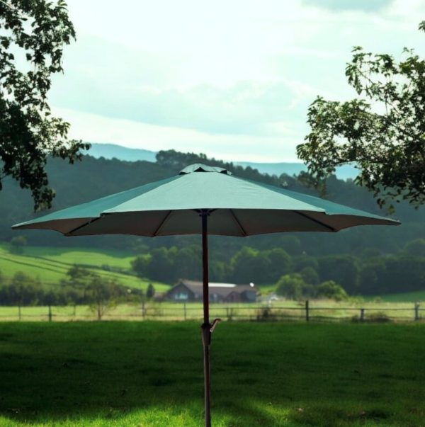 Green Garden Parasol