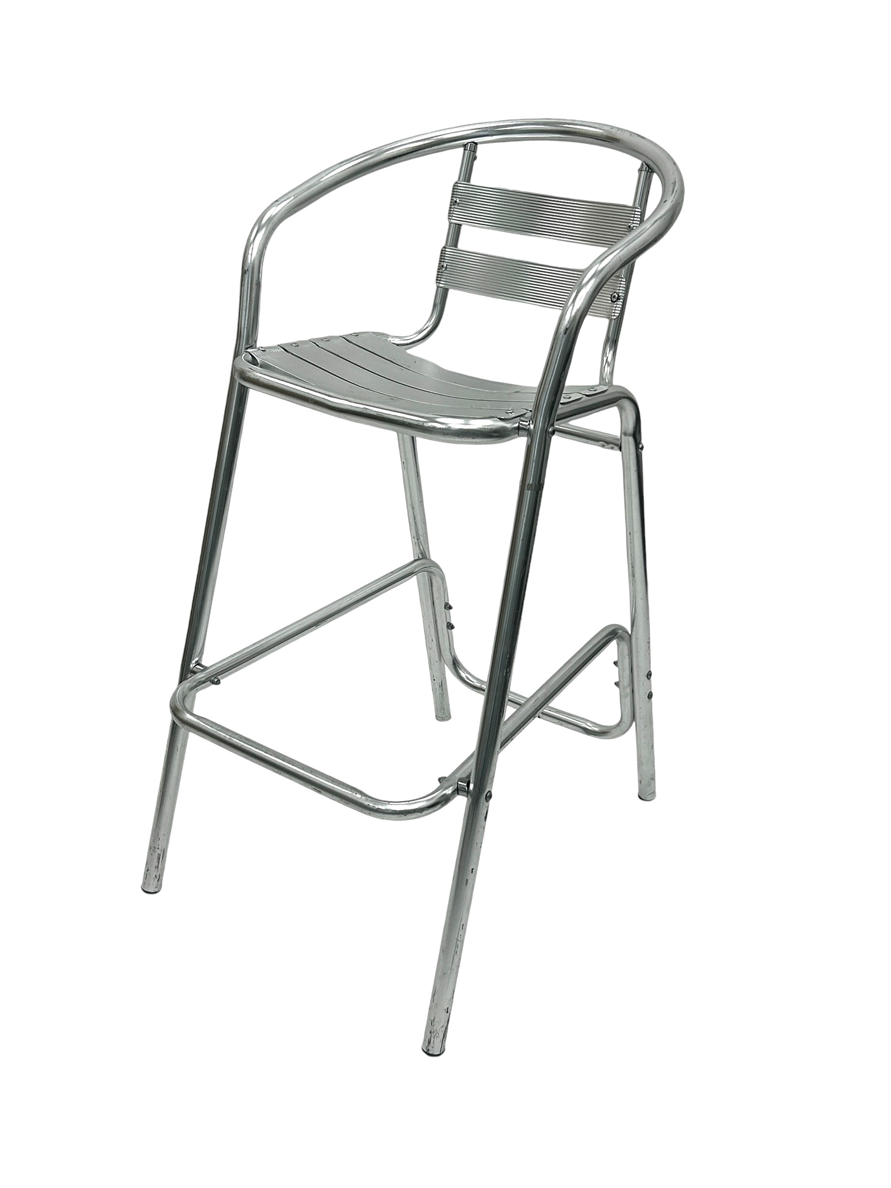 Ex Hire Aluminium Bar Stools