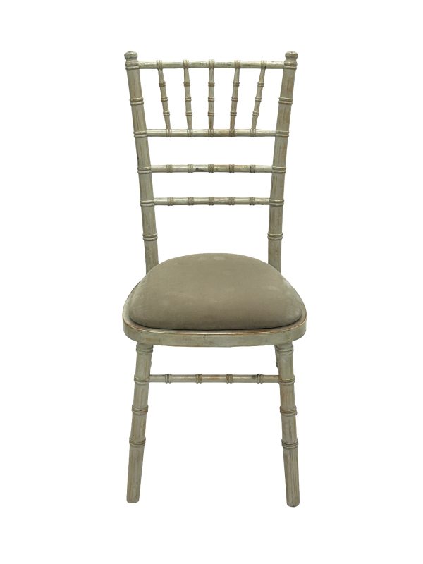 Ex Hire Limewash Chiavari Chairs