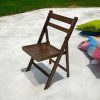 Ex Hire Wooden Folding Chairs - BE Furniture Sales