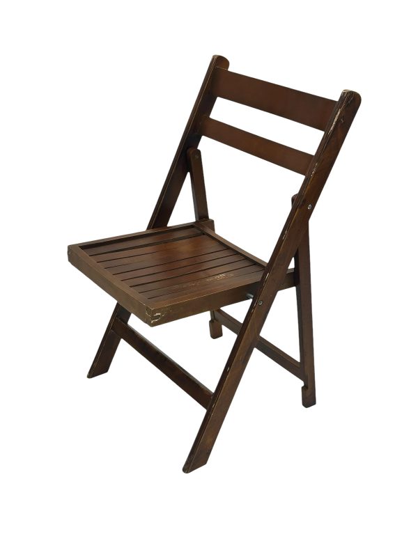 Ex Hire Wooden Folding Chairs