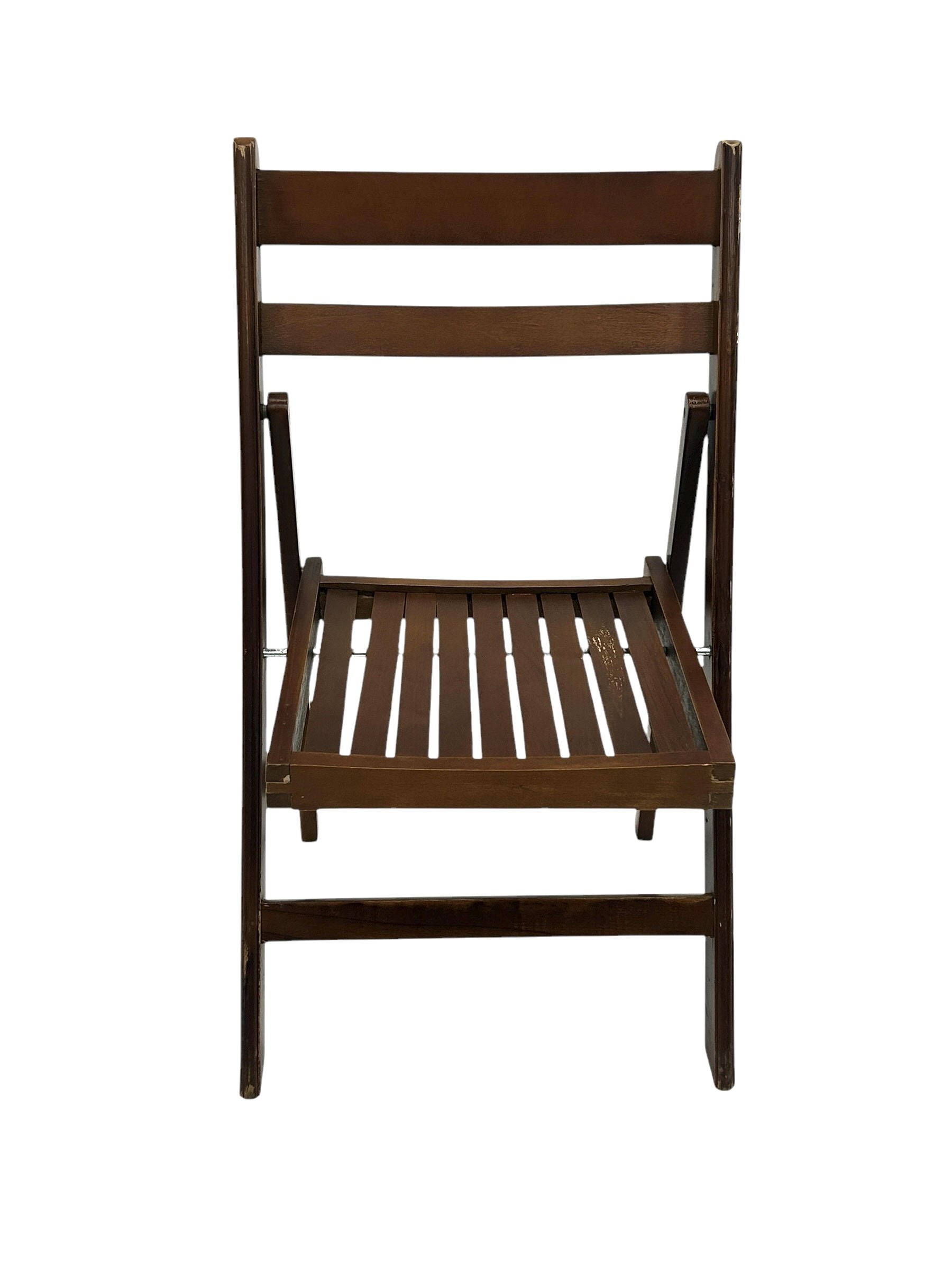 Ex Hire Wooden Folding Chairs