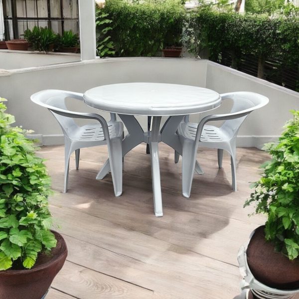 White Patio Garden Furniture - BE Furniture Sales