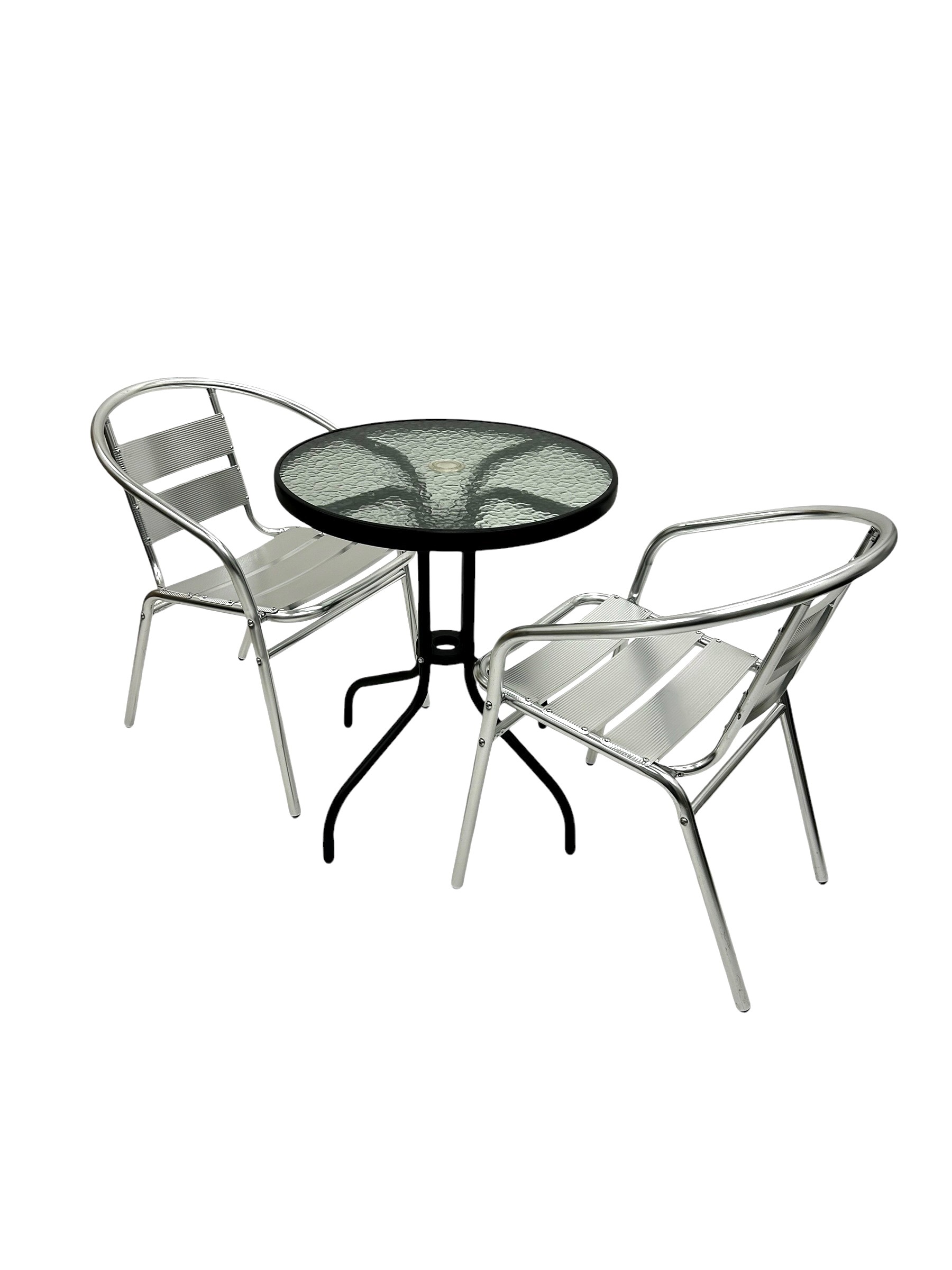 Aluminium Cafe Bistro Set