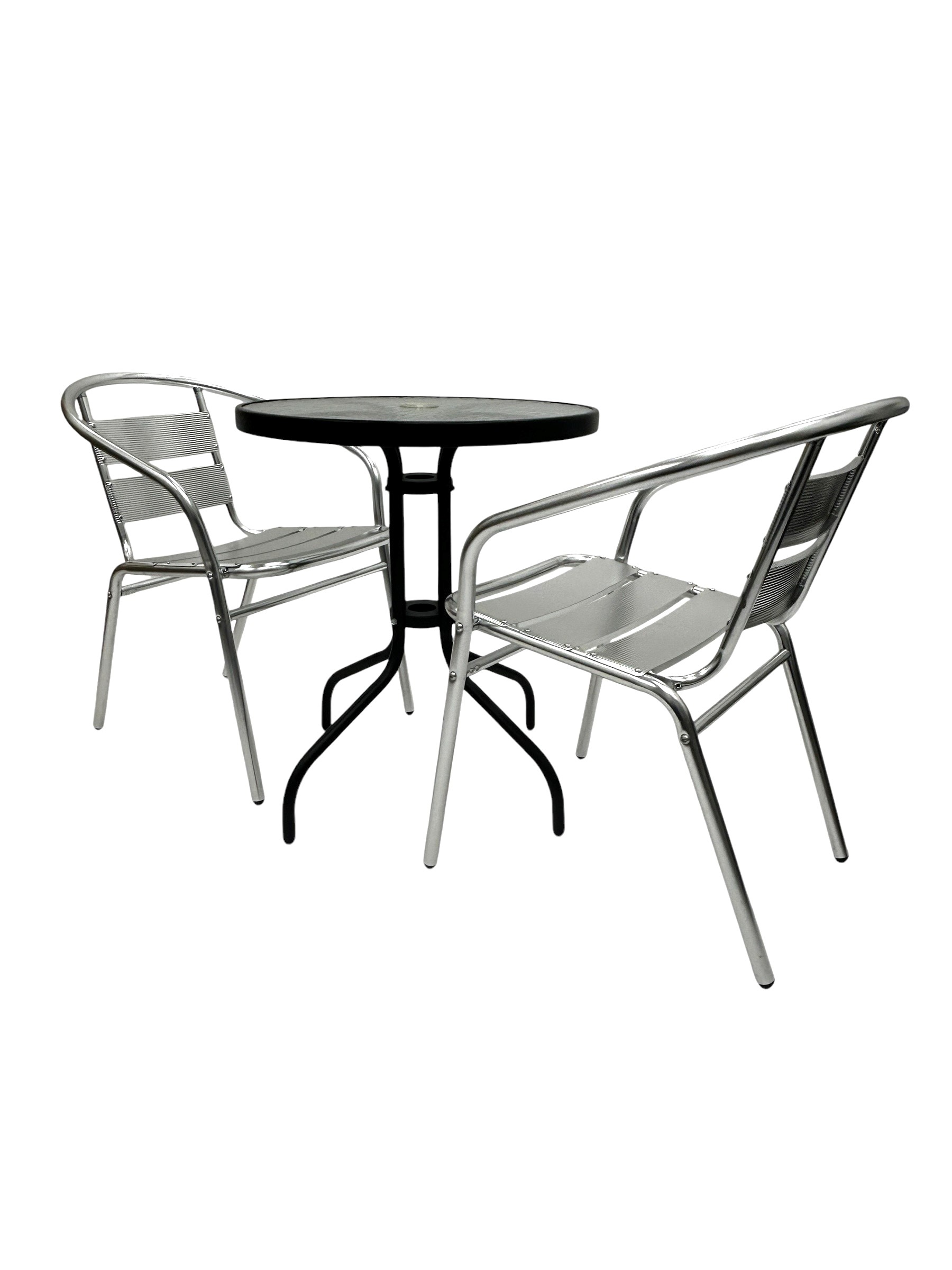 Aluminium Cafe Bistro Set