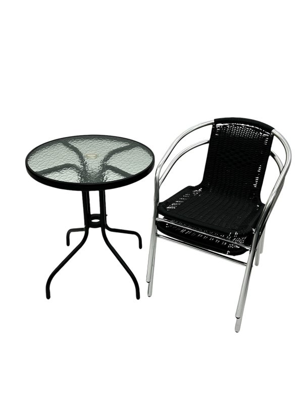 Black Rattan Balcony Furniture