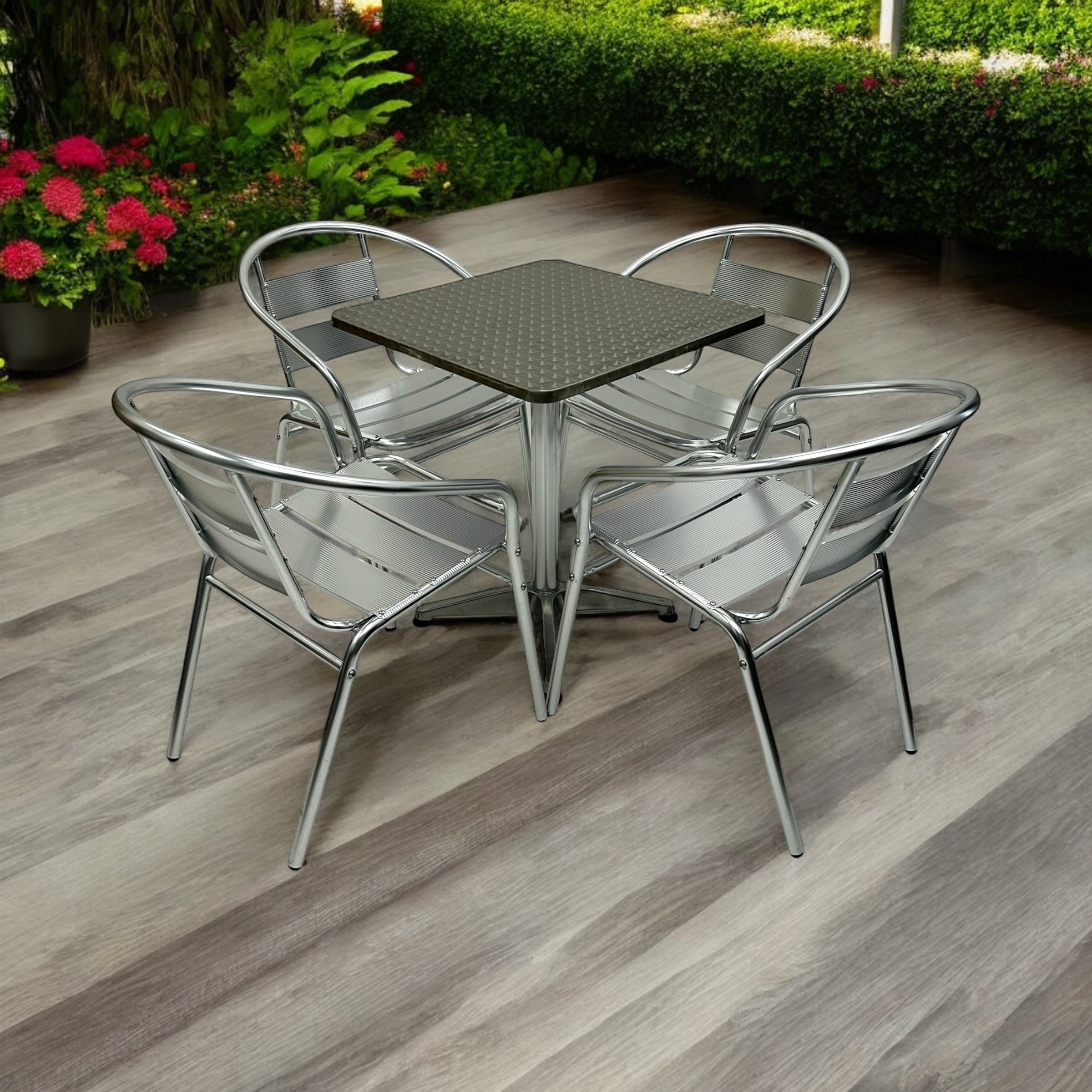 Aluminium Bistro Set - BE Furniture Sales