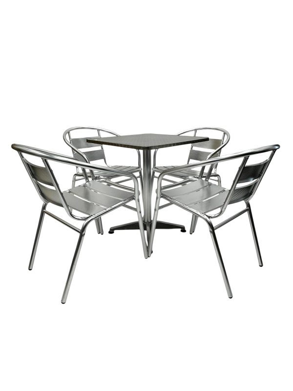 Aluminium Bistro Set