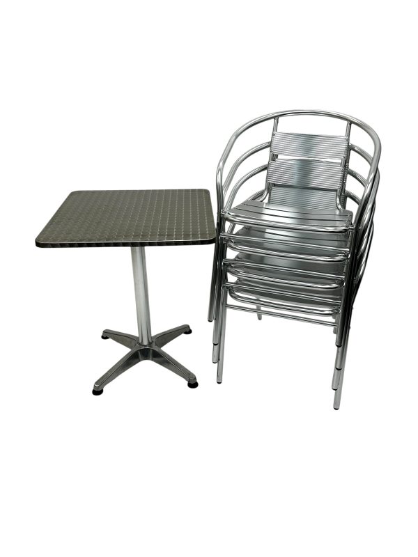 Aluminium Bistro Set